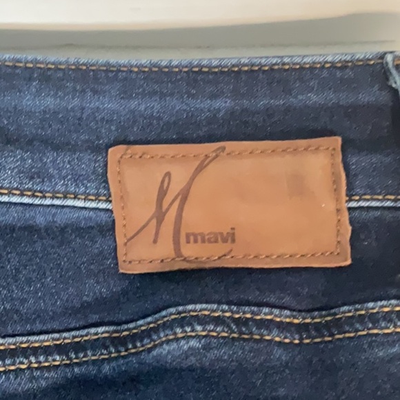 Mavi Dark Blue Jean Shorts - Picture 3 of 8